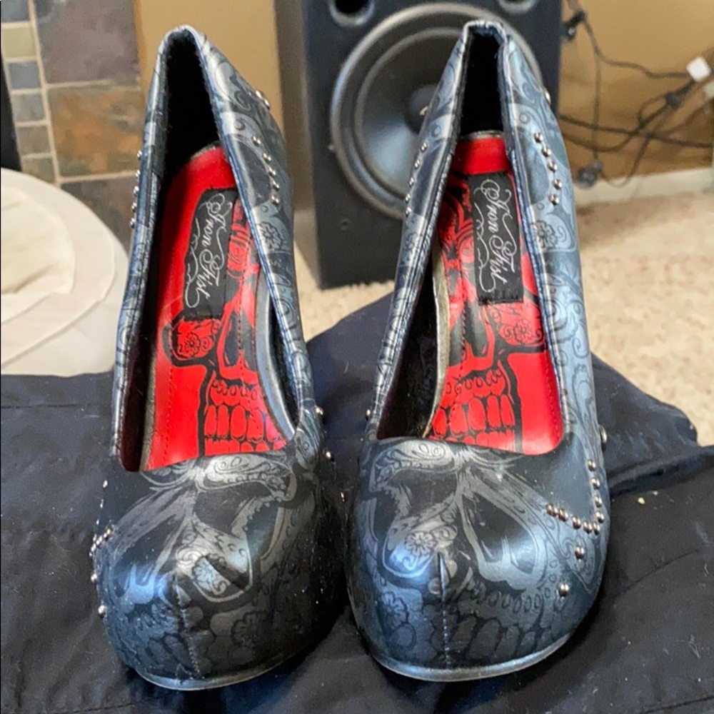 Iron Fist Sugar Skull heels